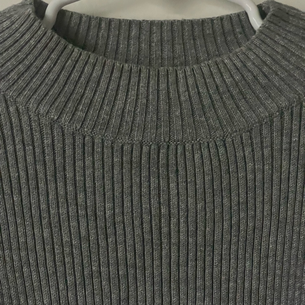 Creation from Brandy Melville. Long sleeve gray crew neck top. Great to layer. - Picture 2 of 3